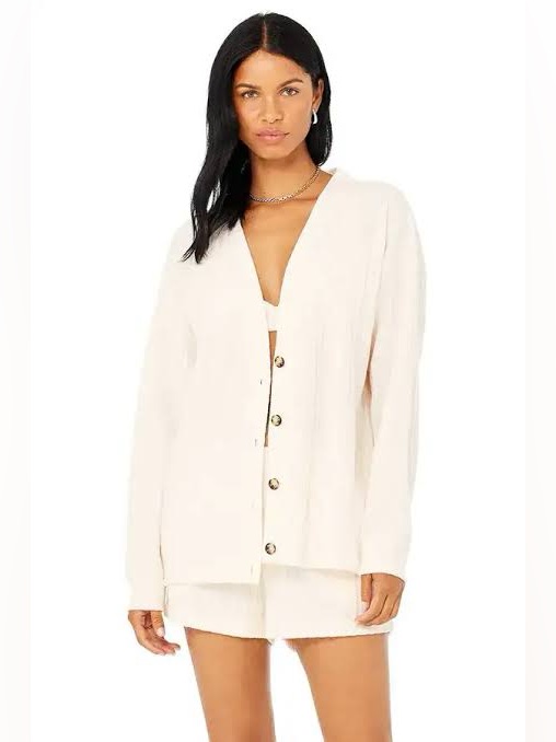 Alo Yoga Ribbed Take Comfort Cardigan